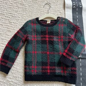 Tucker + Tate Toddler Plaid Knit Sweater - Size 18M